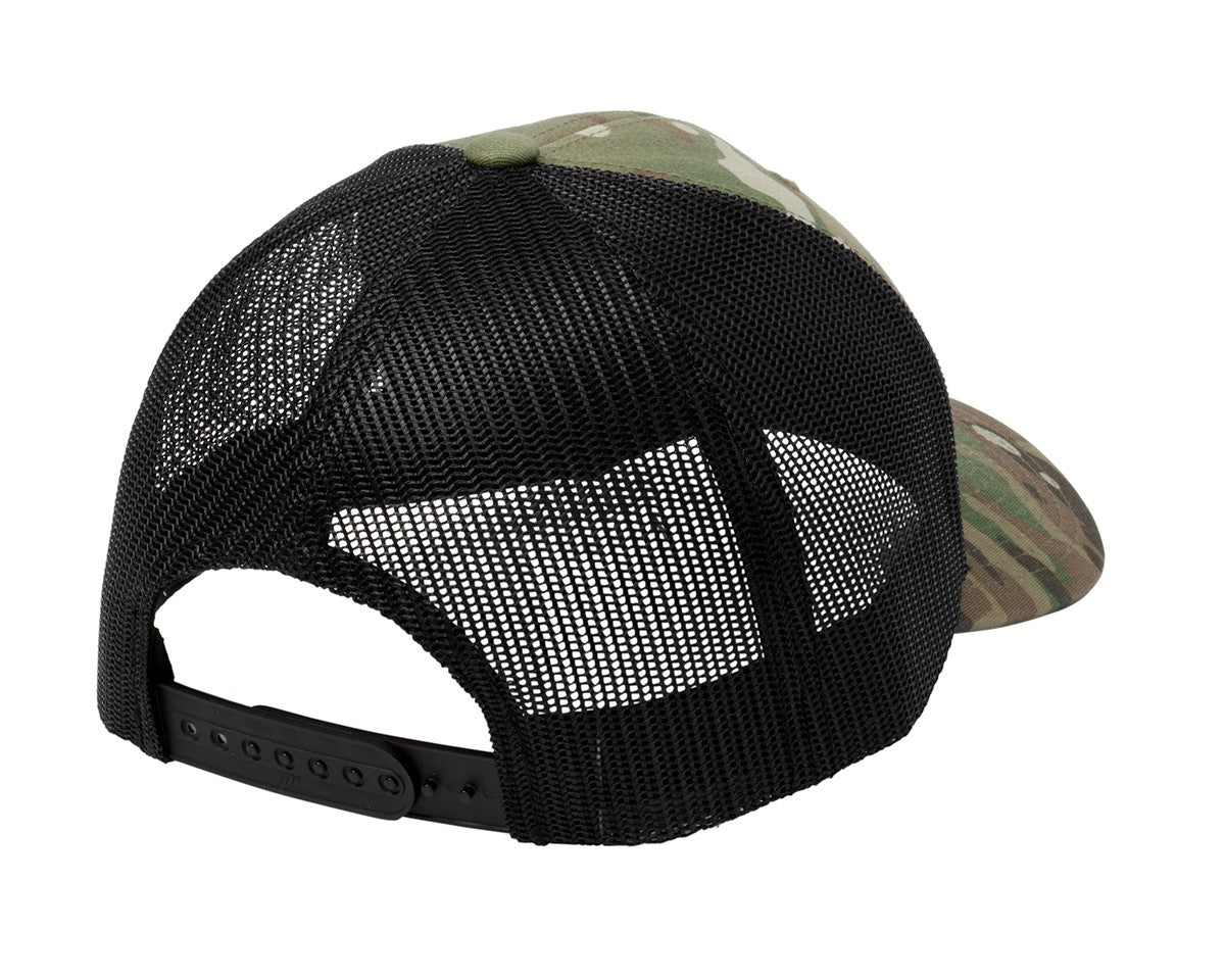 6 Panel Bull Head Mesh Back Hat