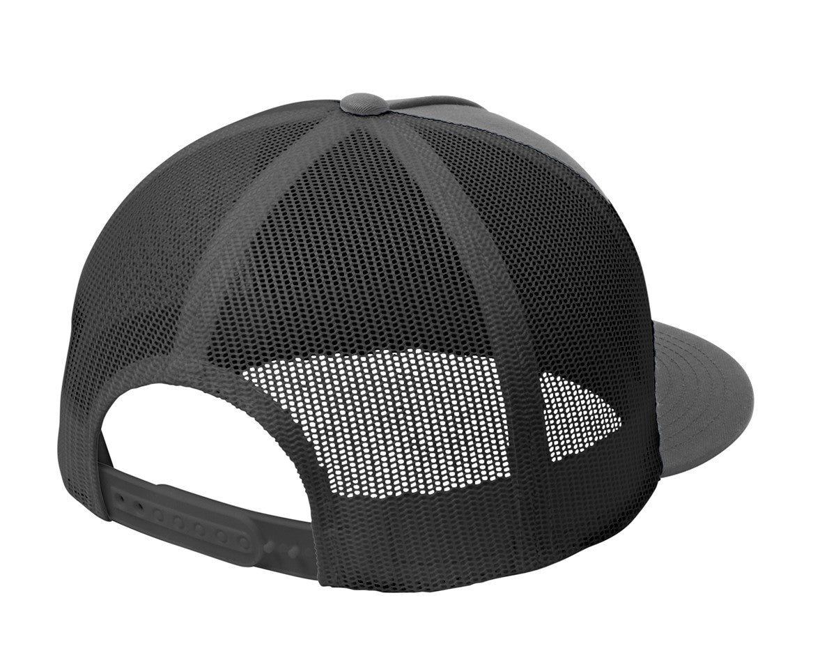 5 Panel Bull Head Mesh Back Hat