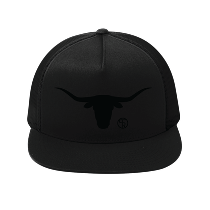 5 Panel Bull Head Mesh Back Hat