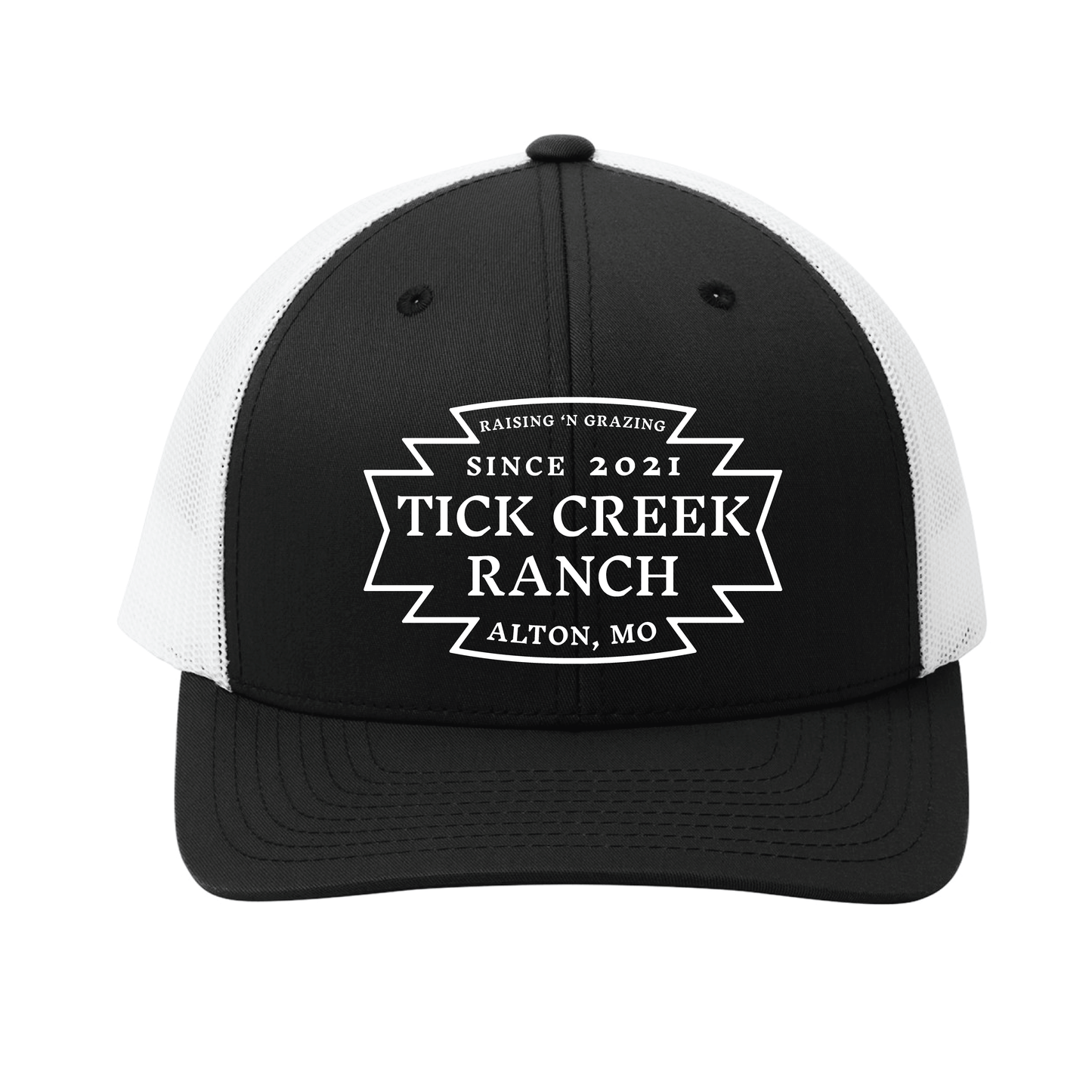 6 Panel TCR Rancher Mesh Back Hat