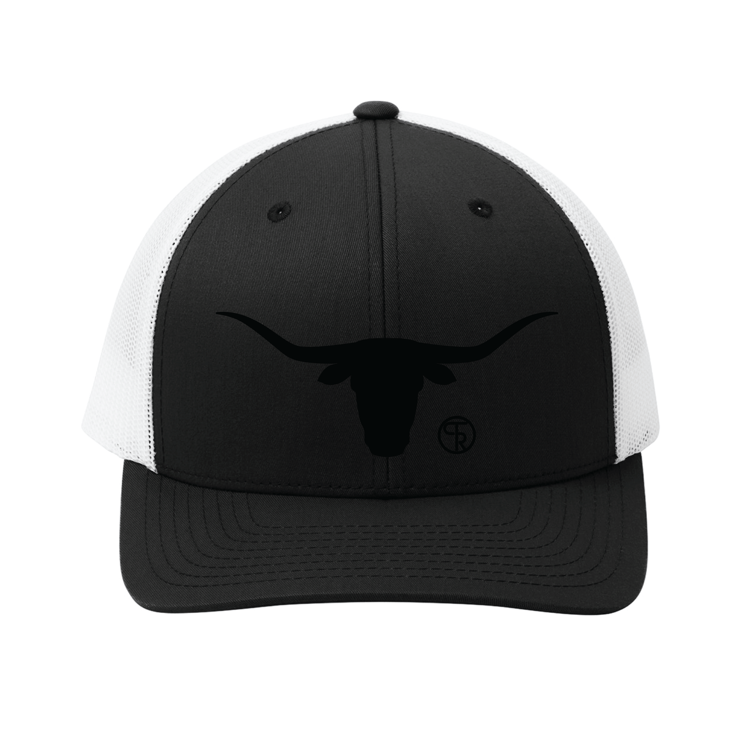 6 Panel Bull Head Mesh Back Hat