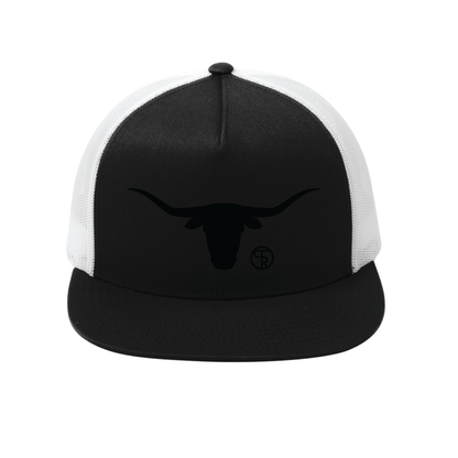 5 Panel Bull Head Mesh Back Hat