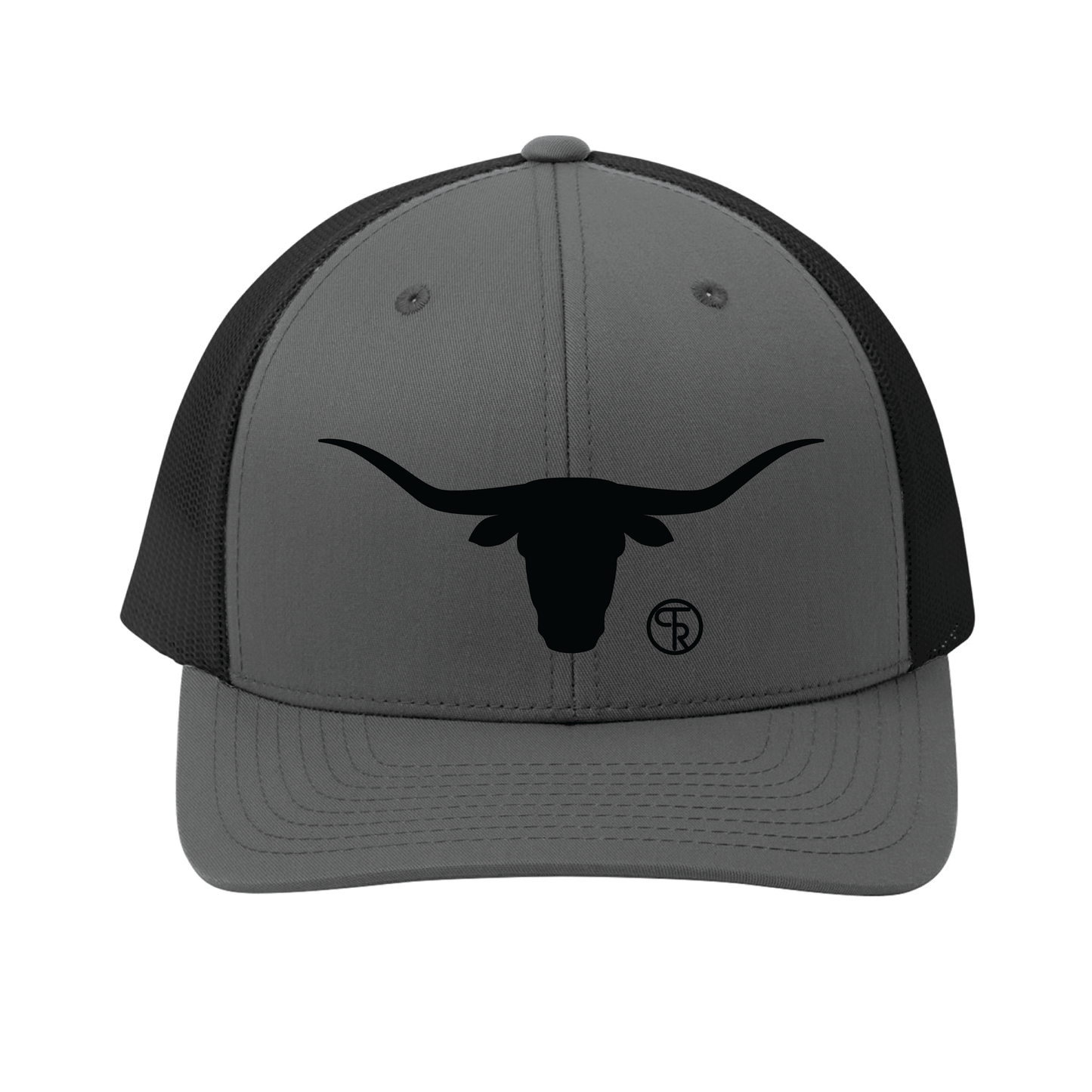 6 Panel Bull Head Mesh Back Hat