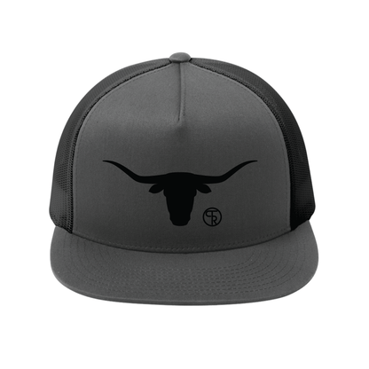 5 Panel Bull Head Mesh Back Hat