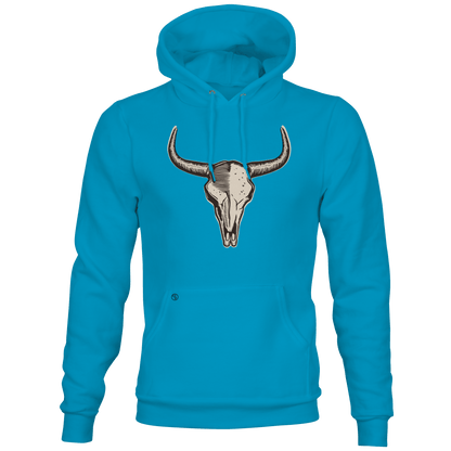 Hoodie - Bull Skull