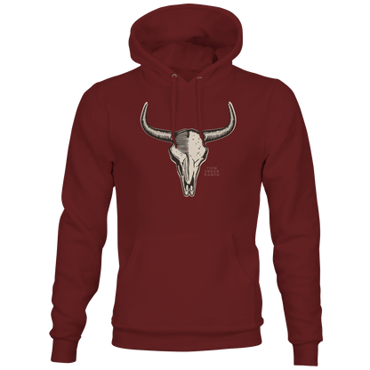 Hoodie - Bull Skull