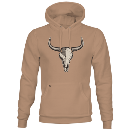 Hoodie - Bull Skull